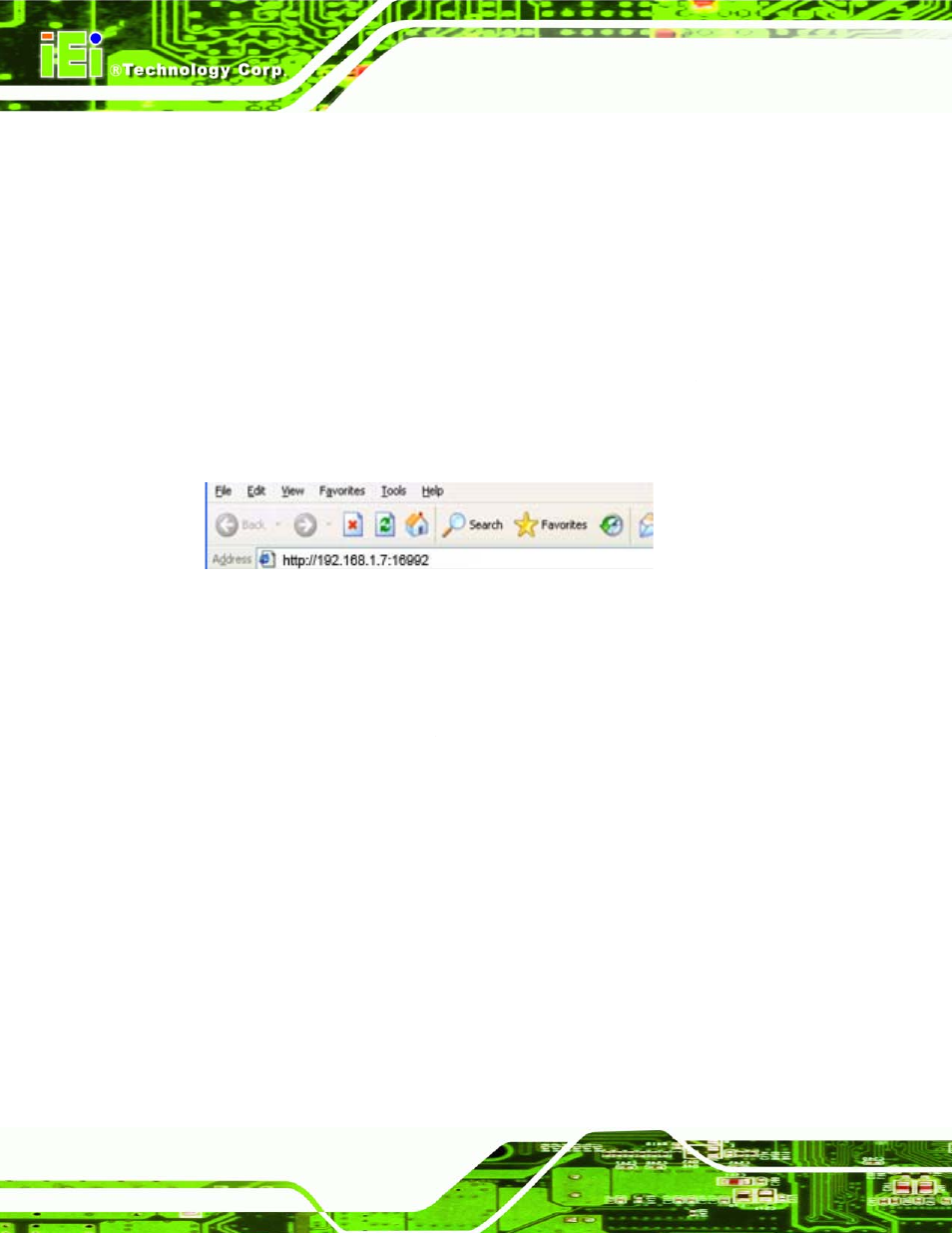 Figure 7-11: intel® amt web address | IEI Integration IMBA-Q454 v1.00 User Manual | Page 174 / 213
