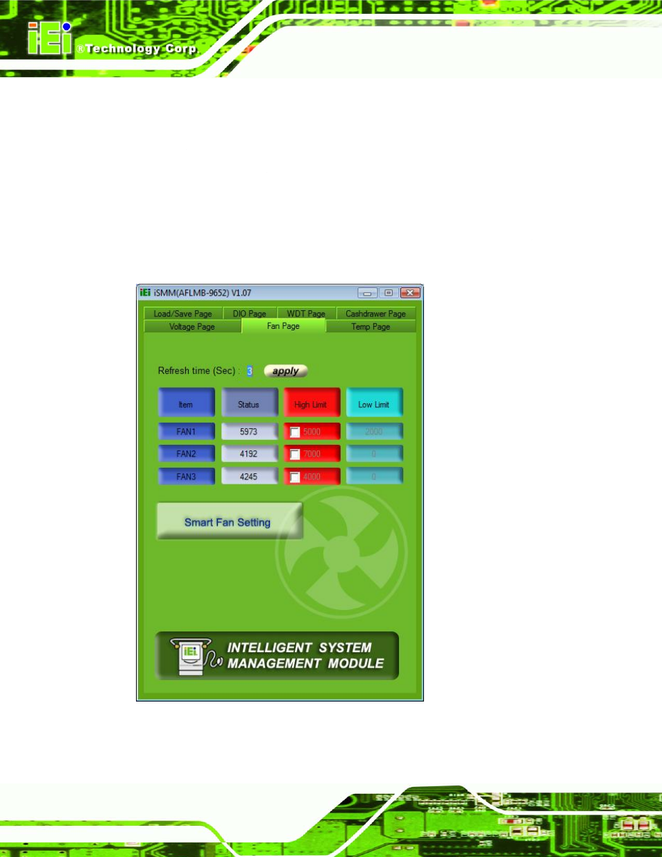 4 fan page | IEI Integration IMBA-Q454 v1.00 User Manual | Page 182 / 213