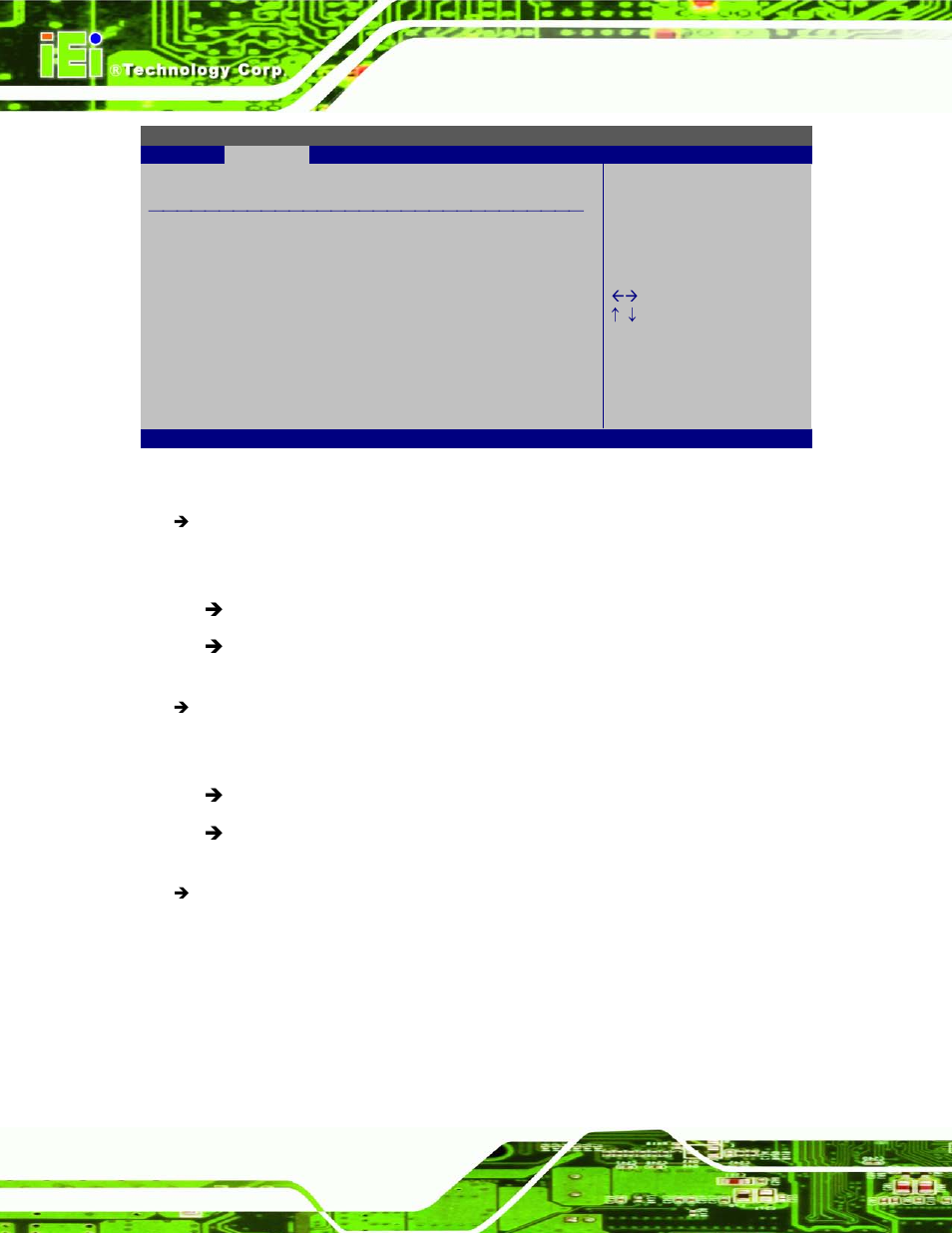 Bios menu 11: usb configuration | IEI Integration IMBA-G412ISA v2.00 User Manual | Page 106 / 164