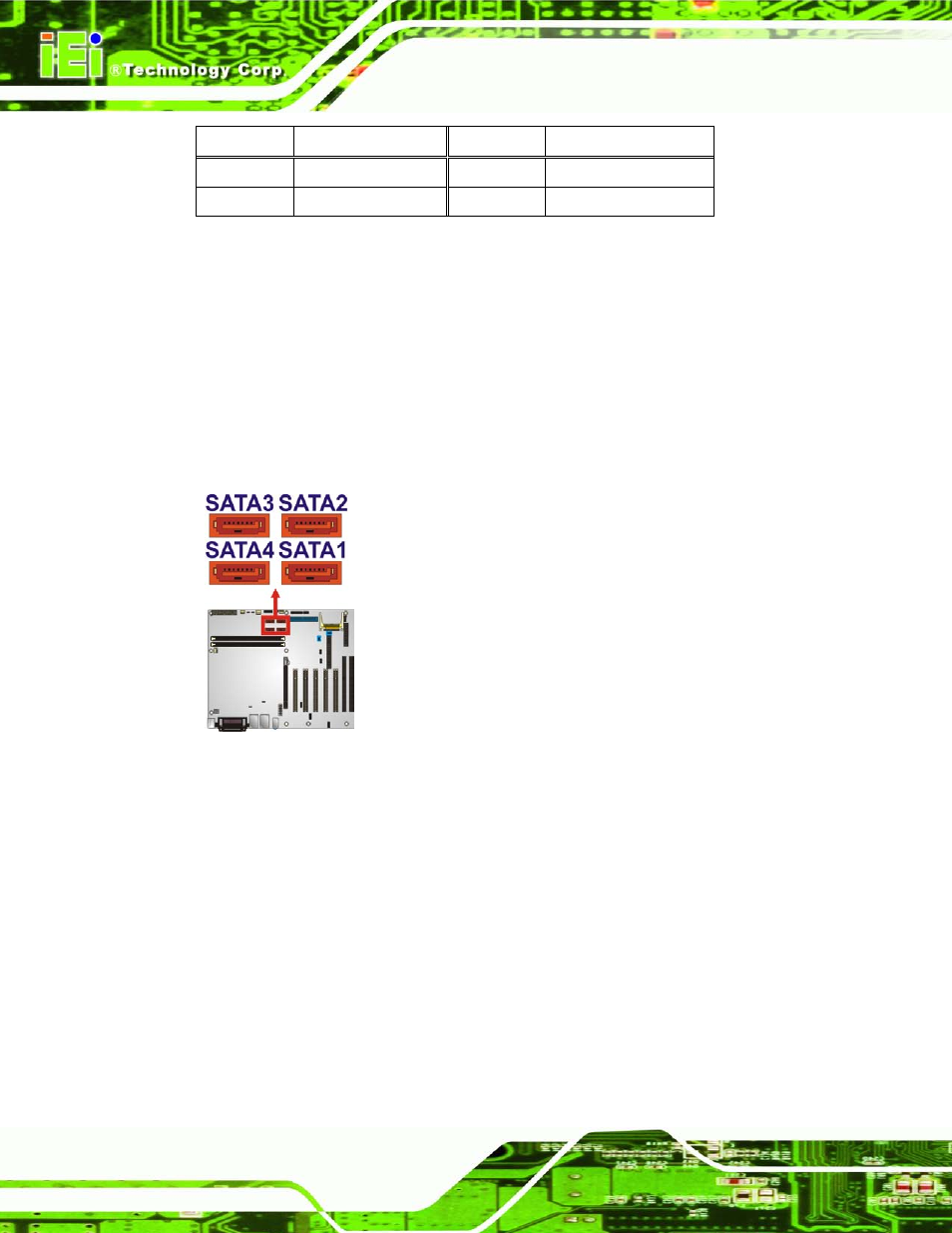 14 sata drive connectors, 15 smbus connector, Figure 3-15: sata drive connector location | IEI Integration IMBA-G412ISA v2.00 User Manual | Page 44 / 164