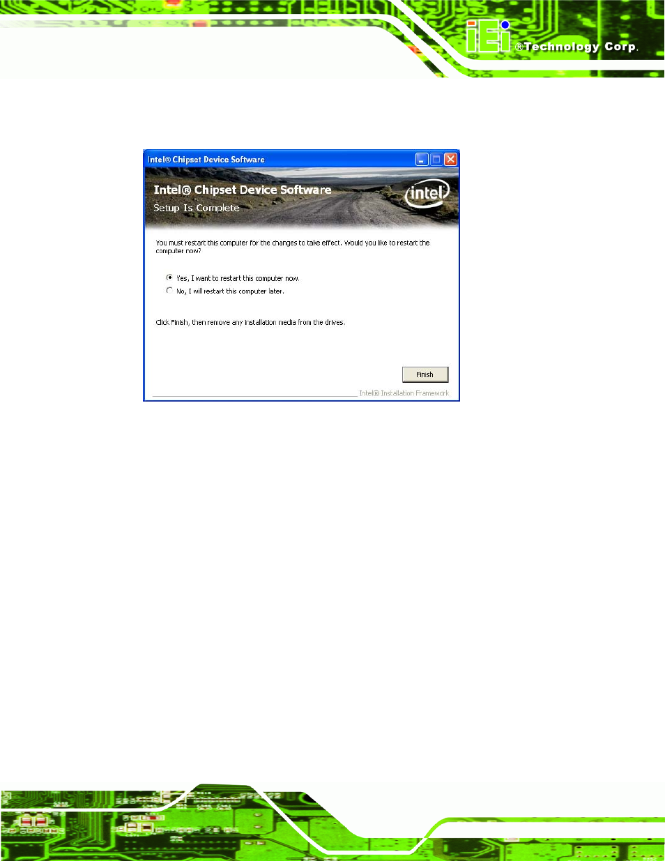 4 graphics driver installation, Raphics, River | Nstallation | IEI Integration IMBA-C2060 v1.03 User Manual | Page 137 / 208
