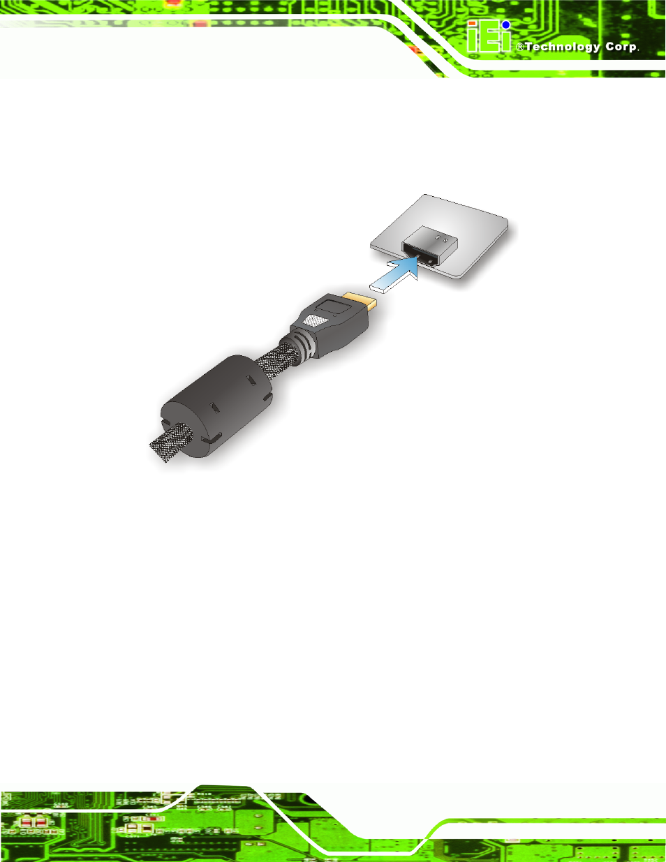 4 lan connection, Figure 4-15: hdmi connection | IEI Integration IMBA-C2060 v1.03 User Manual | Page 81 / 208