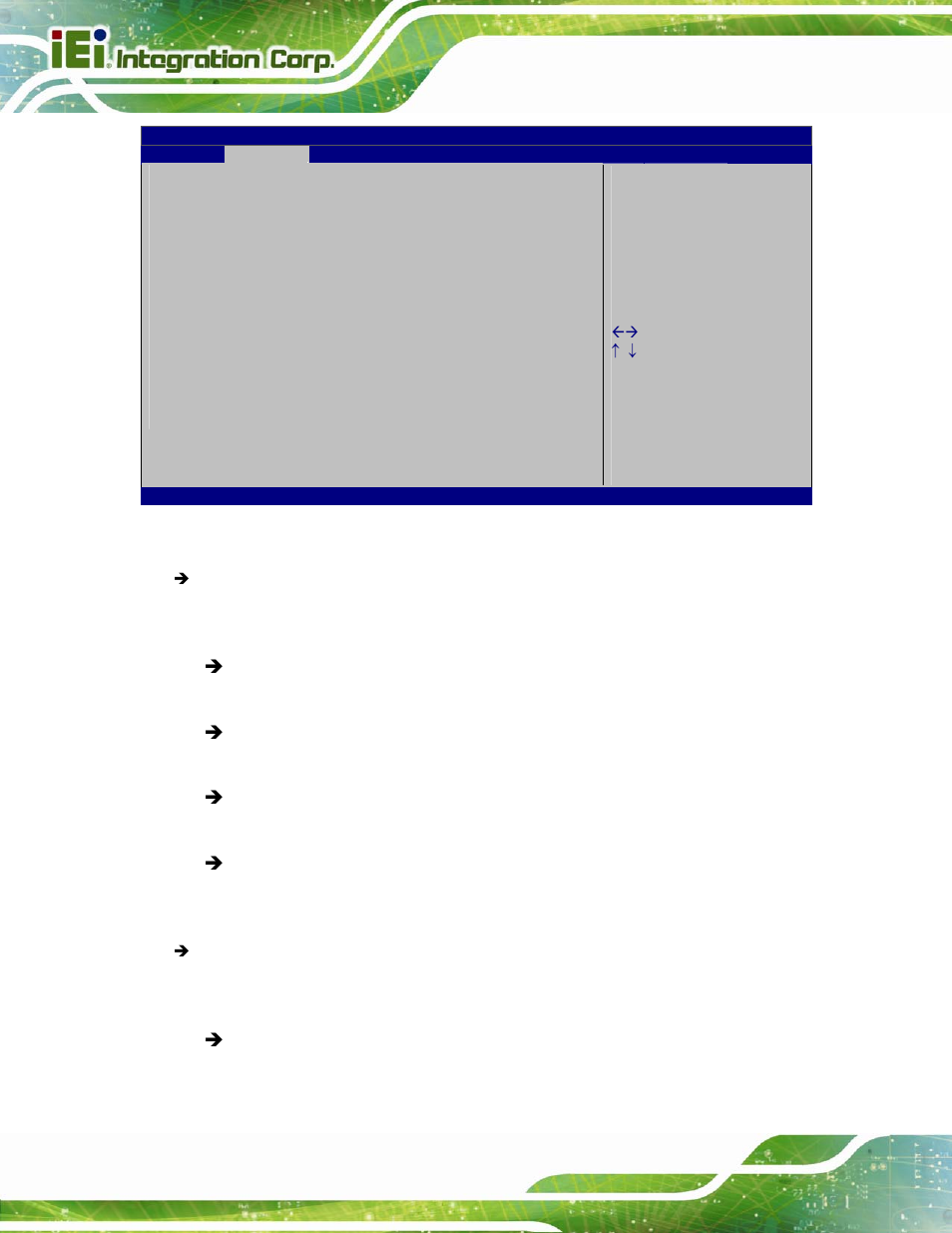 Bios menu 14: fan 1 configuration | IEI Integration IMBA-C2060 v2.01 User Manual | Page 112 / 209