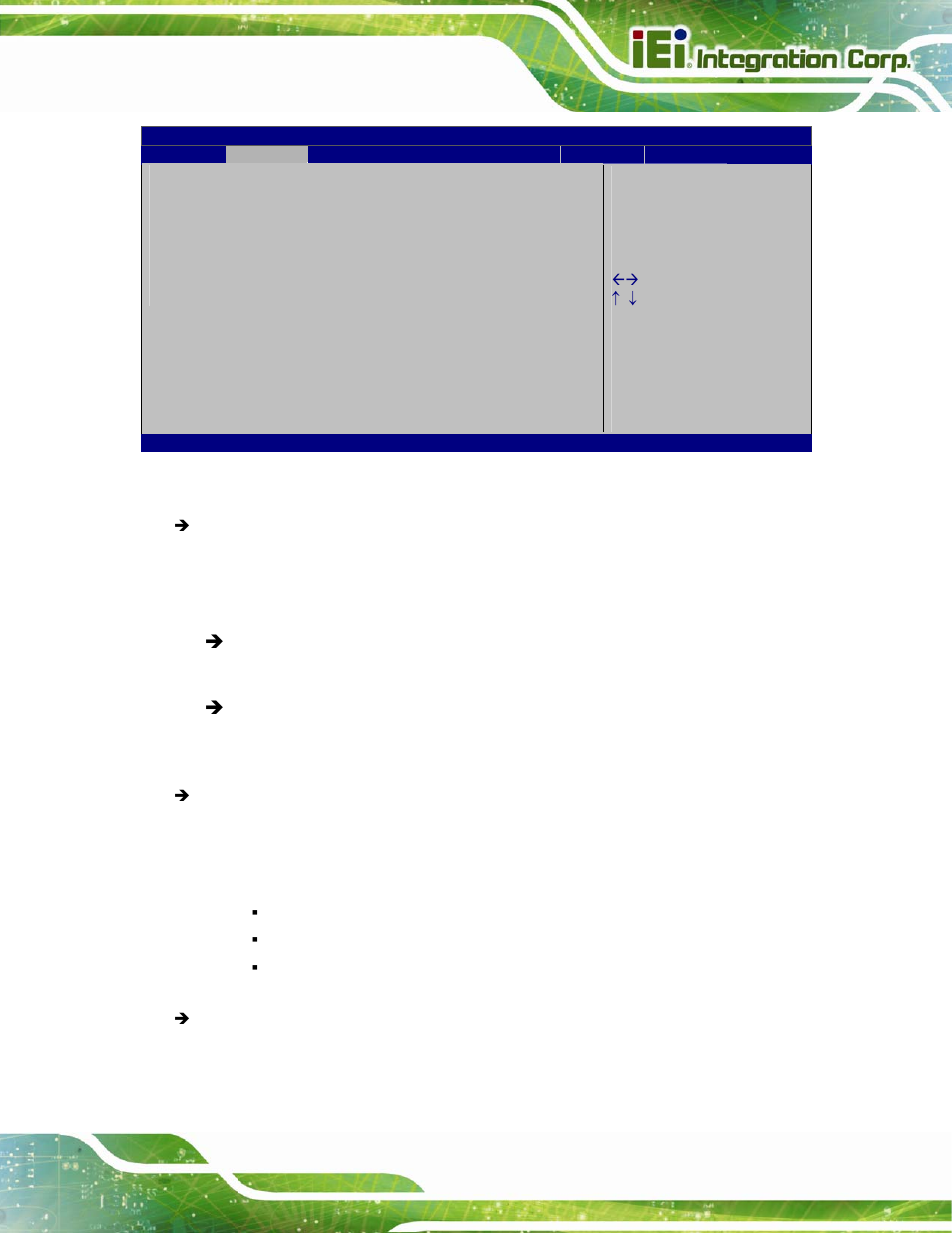 Bios menu 20: integrated graphics | IEI Integration IMBA-C2060 v2.01 User Manual | Page 125 / 209