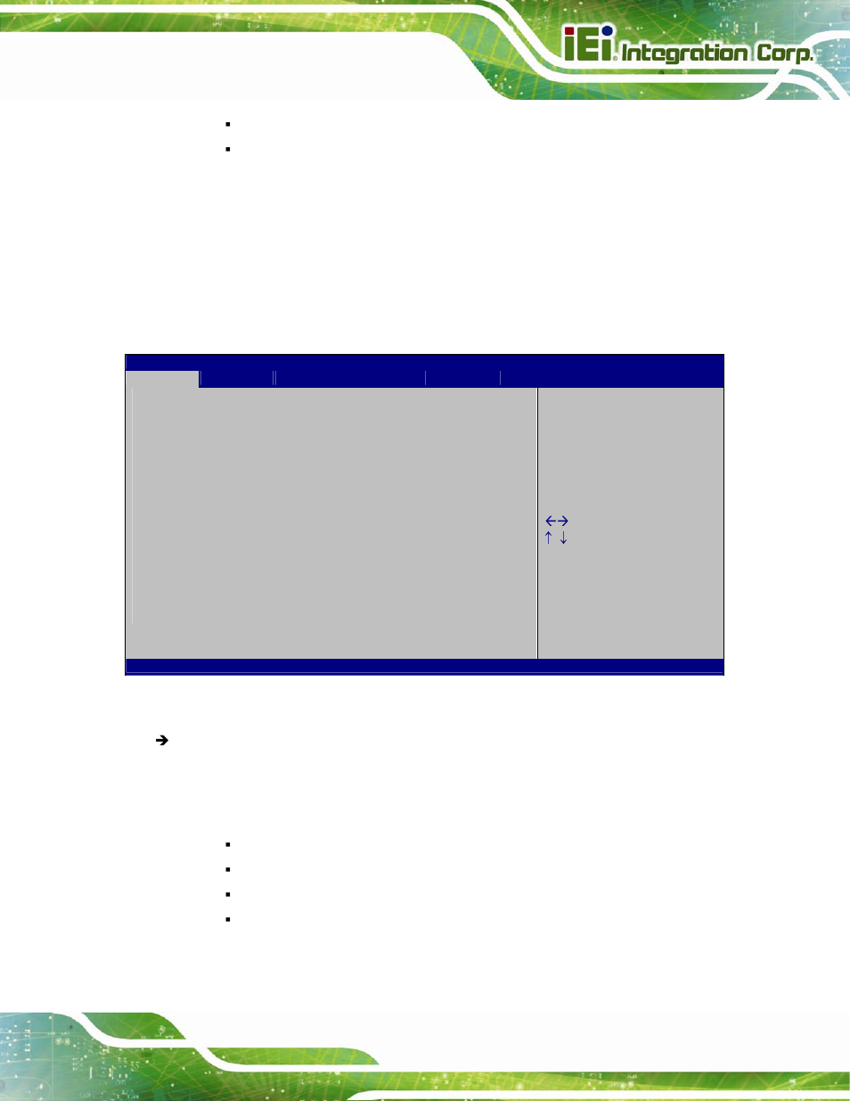 2 main, Bios menu 1: main | IEI Integration IMBA-C2060 v2.01 User Manual | Page 91 / 209