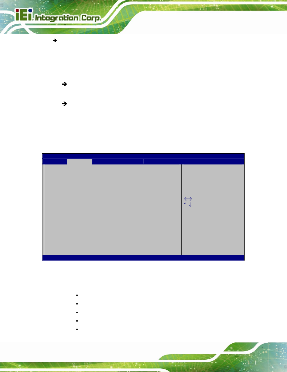 1 cpu information, Bios menu 6: cpu configuration | IEI Integration IMBA-C2060 v2.01 User Manual | Page 96 / 209