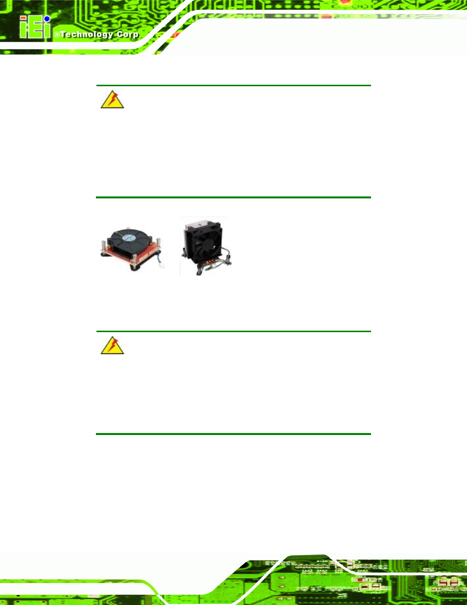 2 socket lga1155 cooling kit installation | IEI Integration IMBA-Q670 v1.02 User Manual | Page 70 / 205