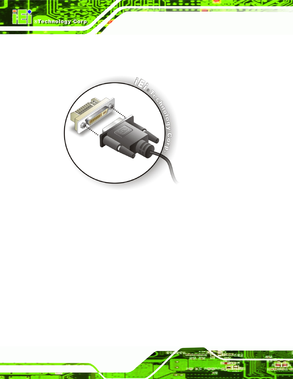 3 hdmi connection, Figure 4-14: dvi connector | IEI Integration IMBA-Q670 v1.02 User Manual | Page 80 / 205