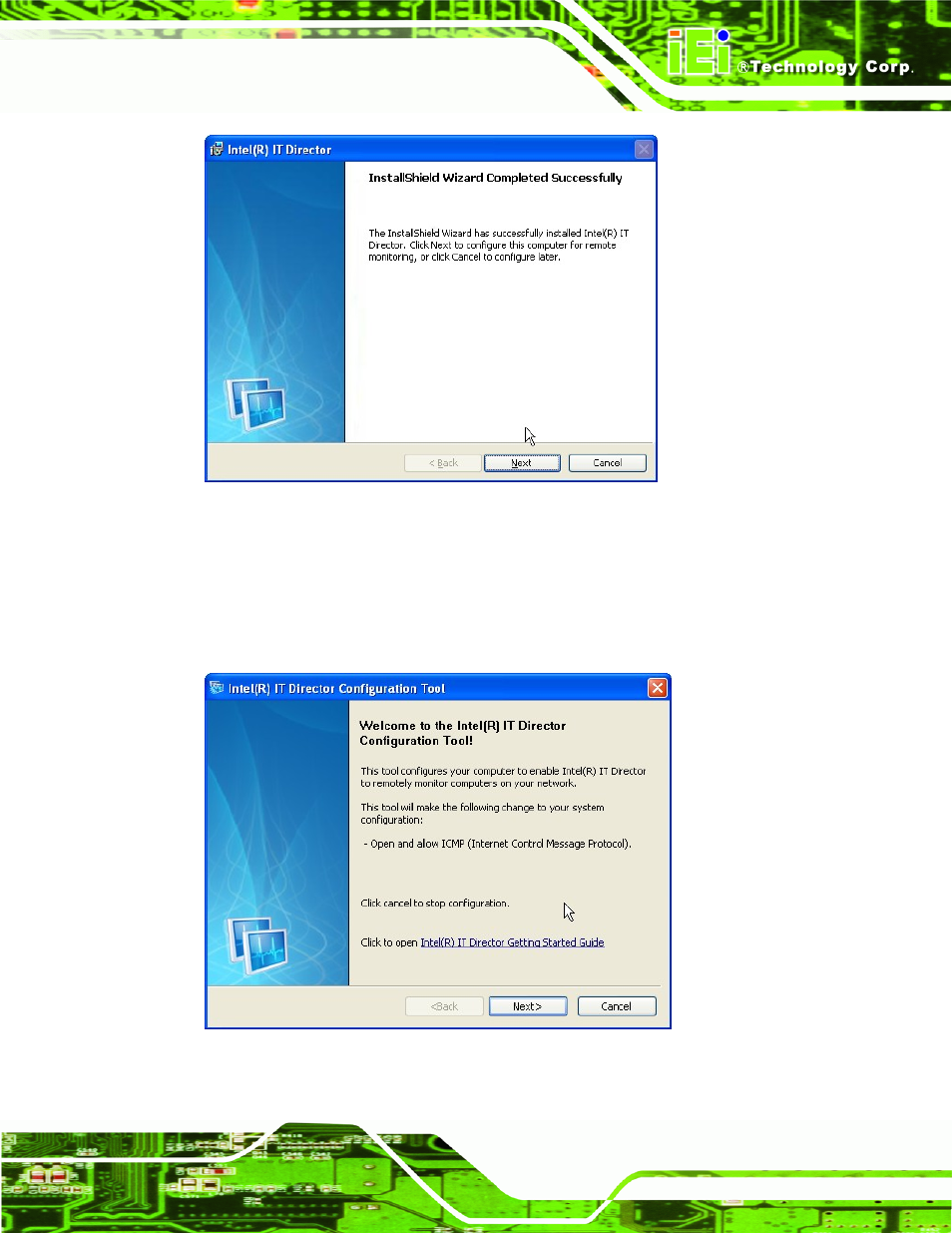 Figure 6-36: it director installation complete | IEI Integration IMBA-Q670 v2.10 User Manual | Page 157 / 219