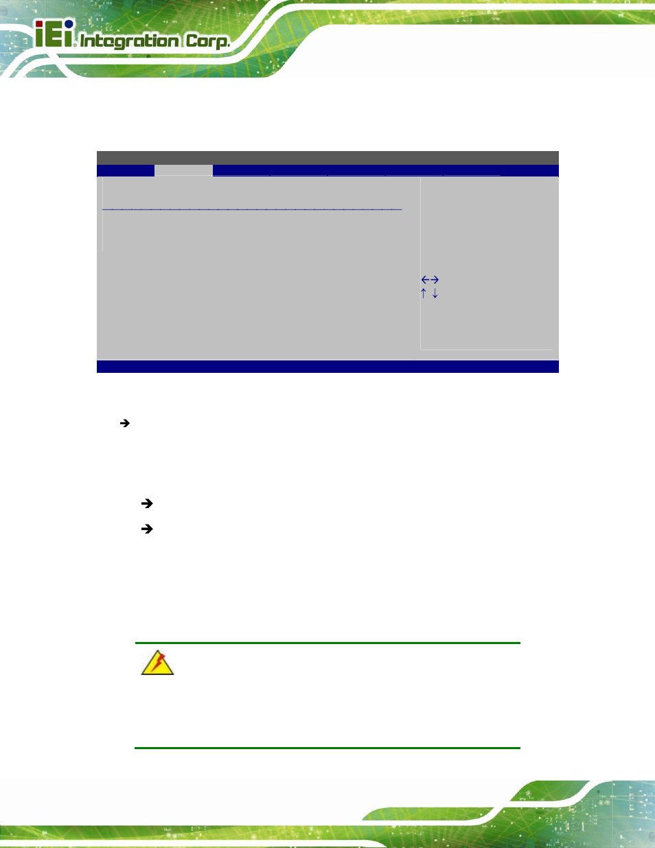 12 iei feature, 4 chipset, Hipset | Bios menu 18: iei feature | IEI Integration IMBA-Q670 v3.01 User Manual | Page 118 / 222