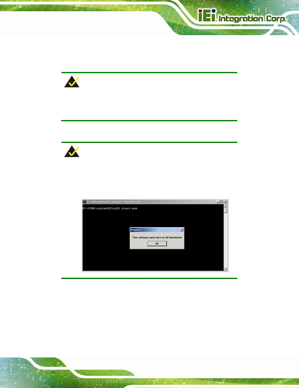 B.1.1 system requirement | IEI Integration IMBA-H610 User Manual | Page 140 / 193