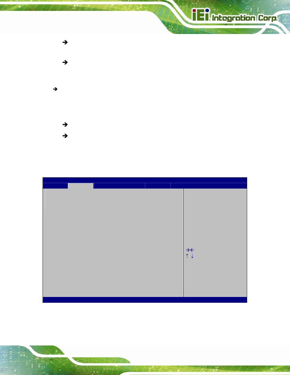 13 iei feature, Bios menu 18: iei feature | IEI Integration IMBA-Q770 User Manual | Page 114 / 212