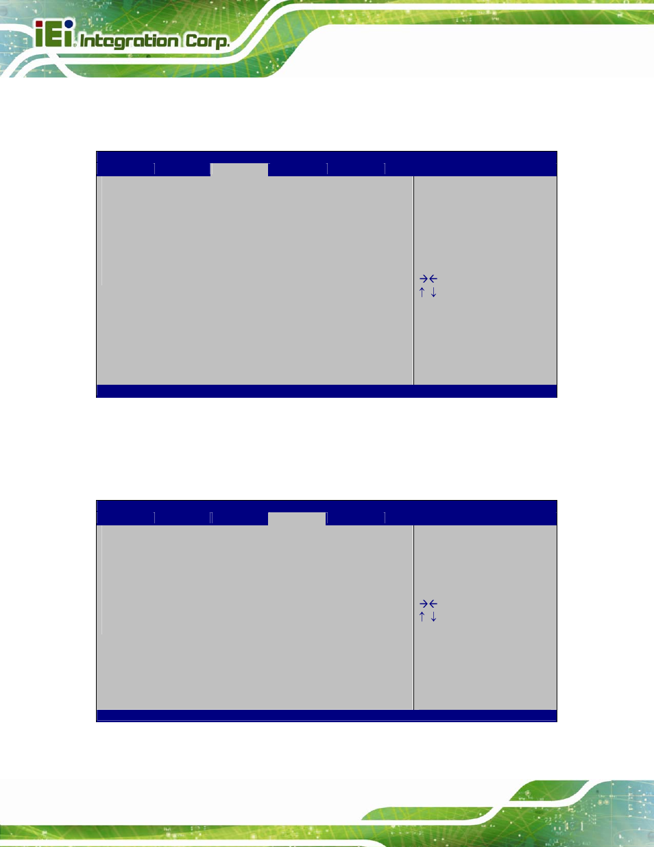 2 memory configuration, 5 boot, Bios menu 25: memory configuration | Bios menu 26: boot | IEI Integration IMBA-Q770 User Manual | Page 121 / 212
