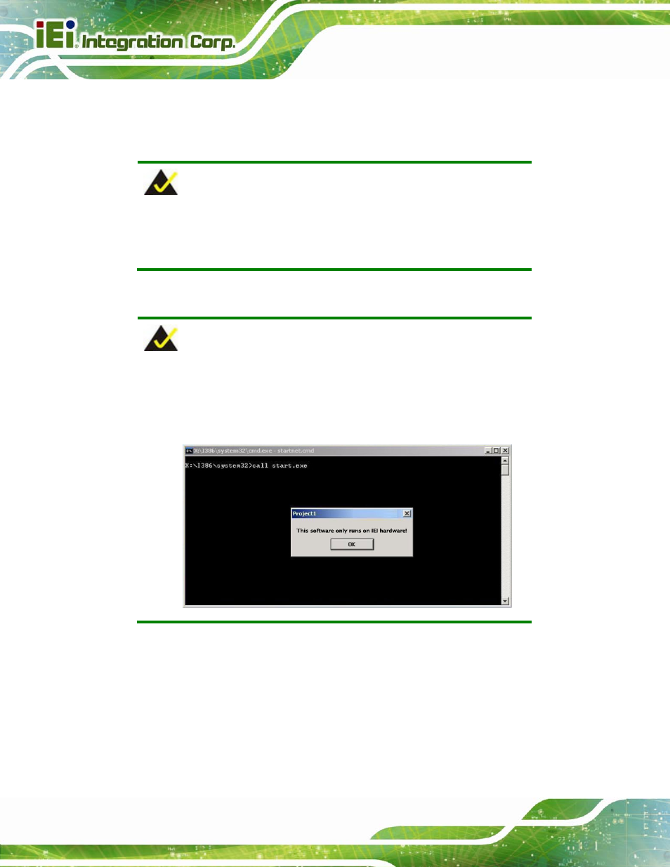 B.1.1 system requirement | IEI Integration IMBA-Q770 User Manual | Page 155 / 212