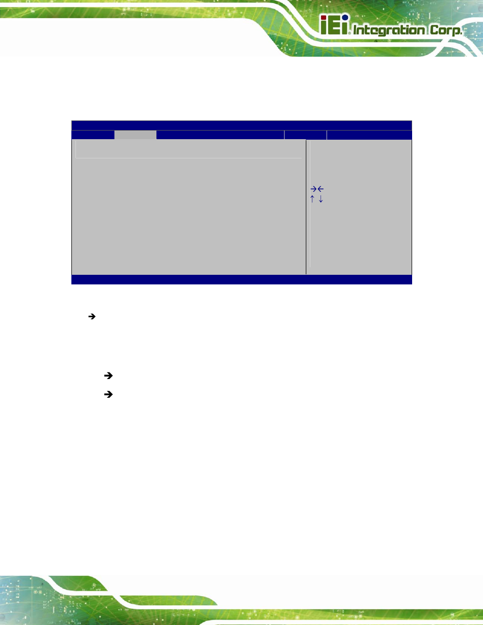 6 intel(r) rapid start technology, Bios menu 8: intel(r) rapid start technology | IEI Integration IMBA-C2160 User Manual | Page 101 / 217