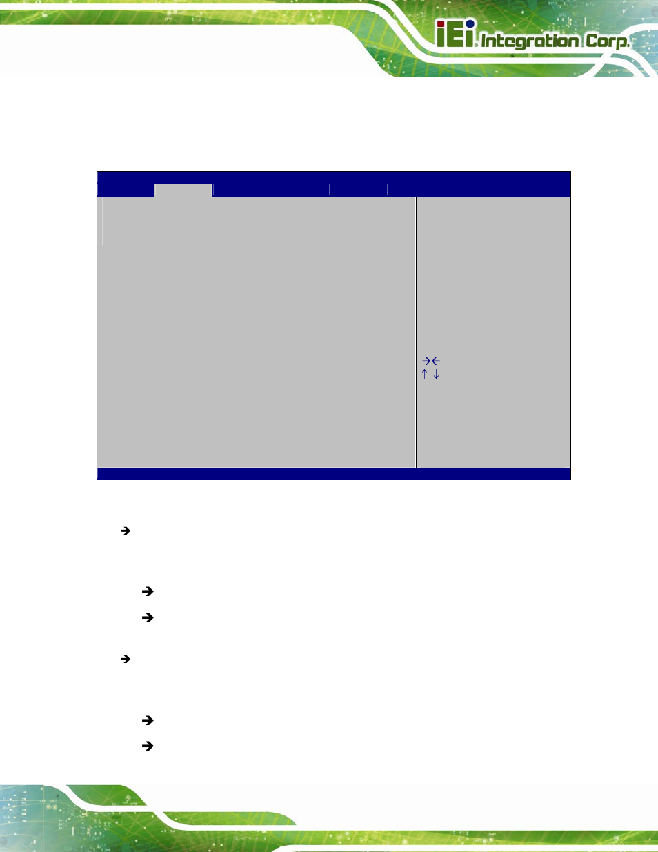8 amt configuration, Bios menu 10: amt configuration | IEI Integration IMBA-C2160 User Manual | Page 103 / 217