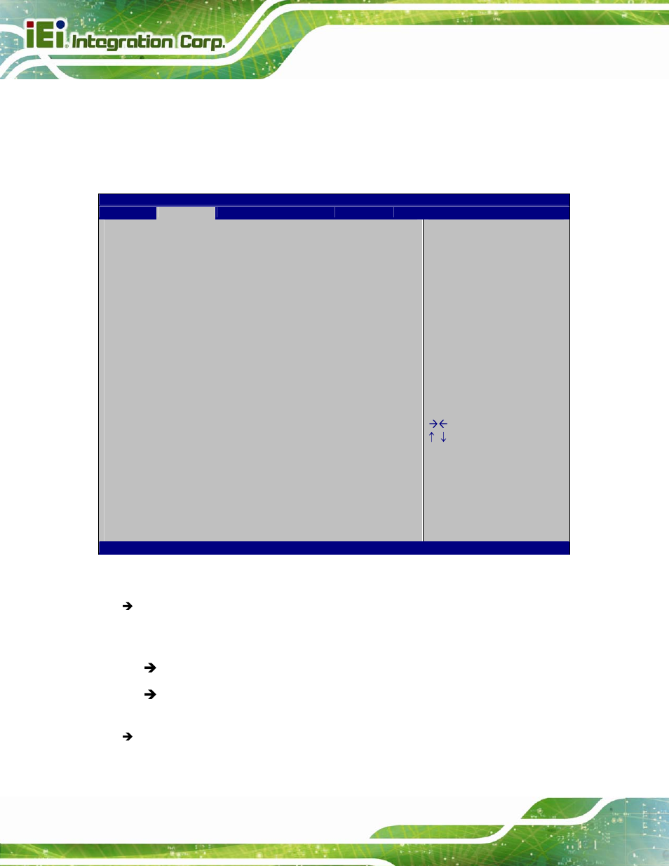 12 serial port console redirection, Bios menu 17: serial port console redirection | IEI Integration IMBA-C2160 User Manual | Page 116 / 217