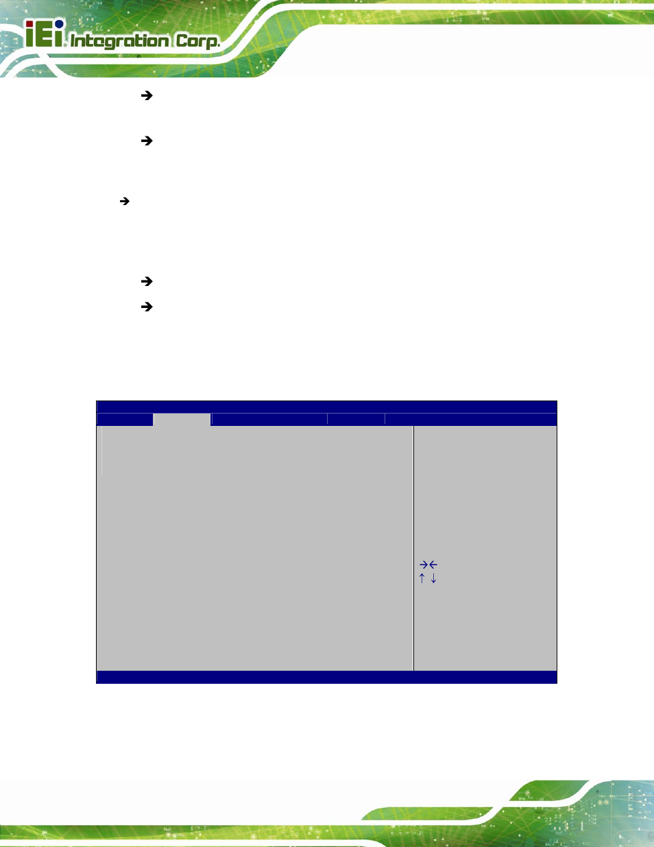 13 iei feature, Bios menu 18: iei feature | IEI Integration IMBA-C2160 User Manual | Page 118 / 217