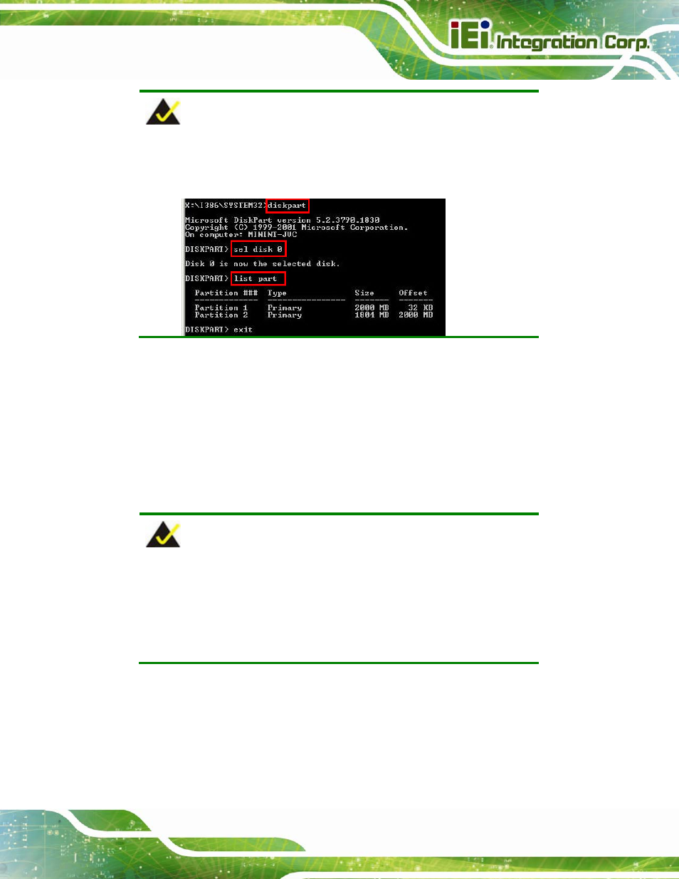 IEI Integration IMBA-C2160 User Manual | Page 167 / 217