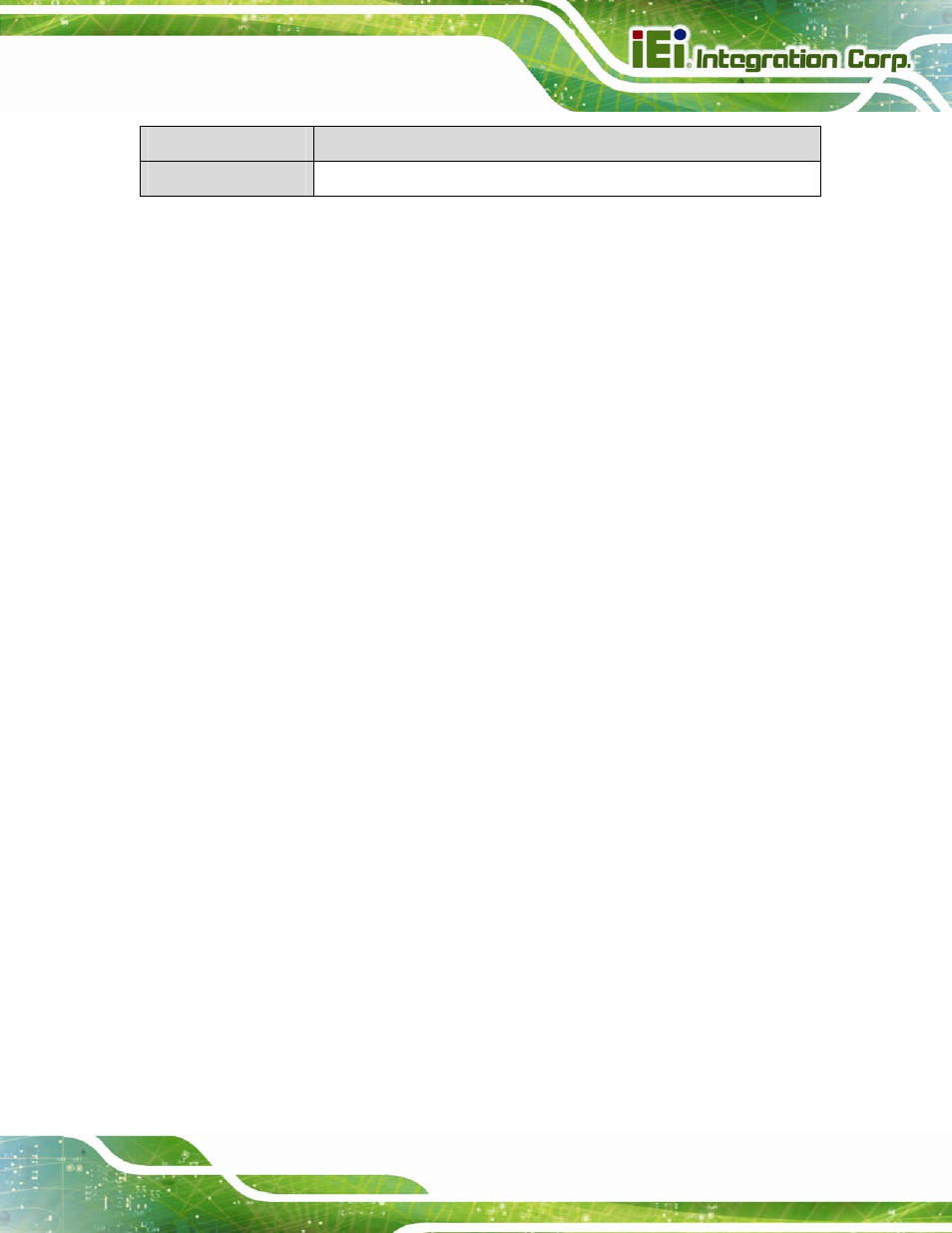 Table 1-1: imba-c2160 specifications | IEI Integration IMBA-C2160 User Manual | Page 25 / 217