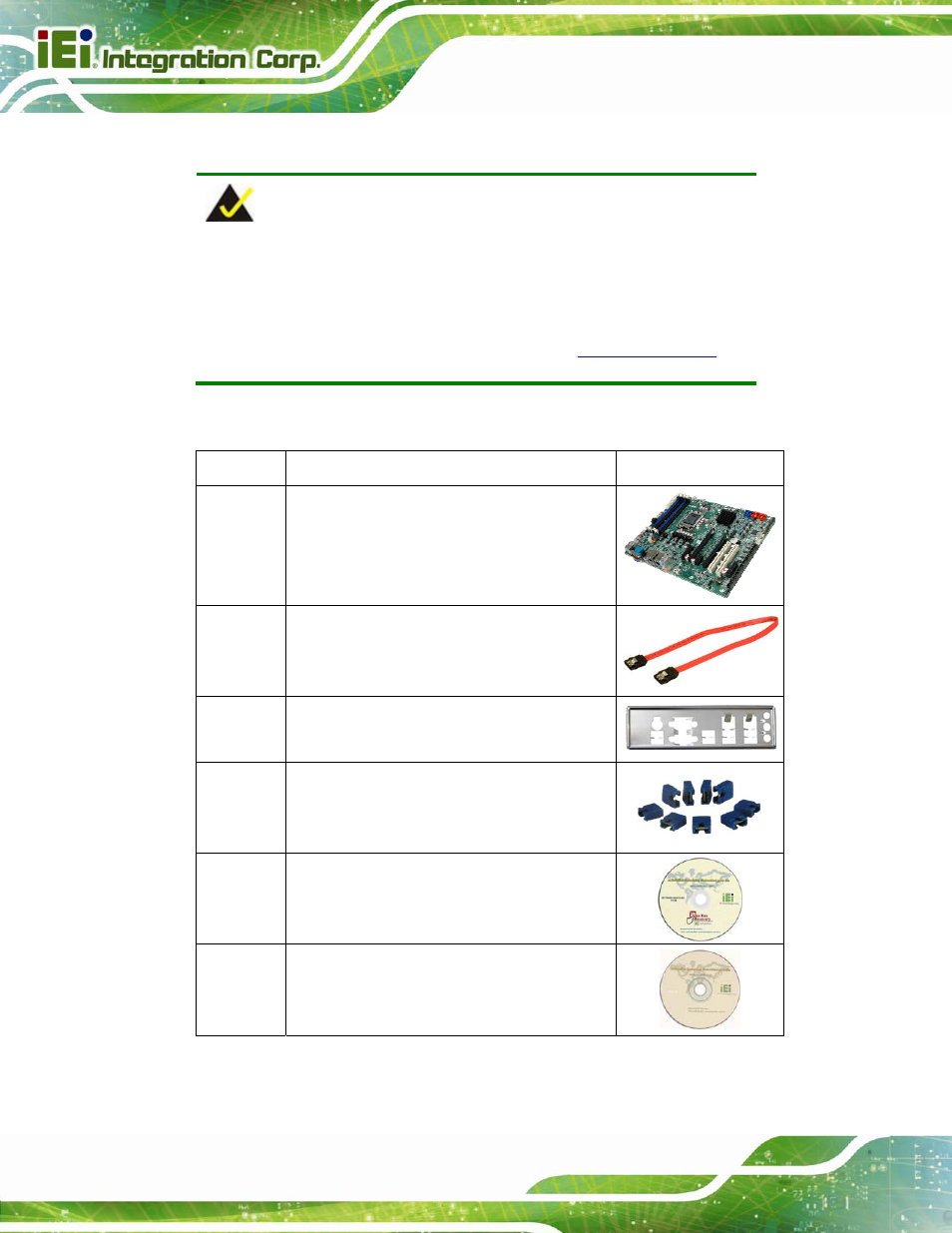 3 packing list, Acking | IEI Integration IMBA-C2160 User Manual | Page 28 / 217