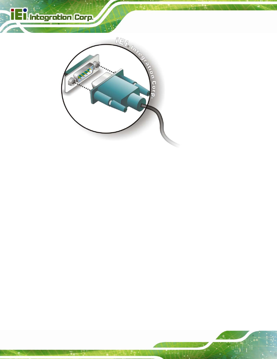 5 usb connection (dual connector), Figure 4-17: serial device connection | IEI Integration IMBA-C2160 User Manual | Page 84 / 217