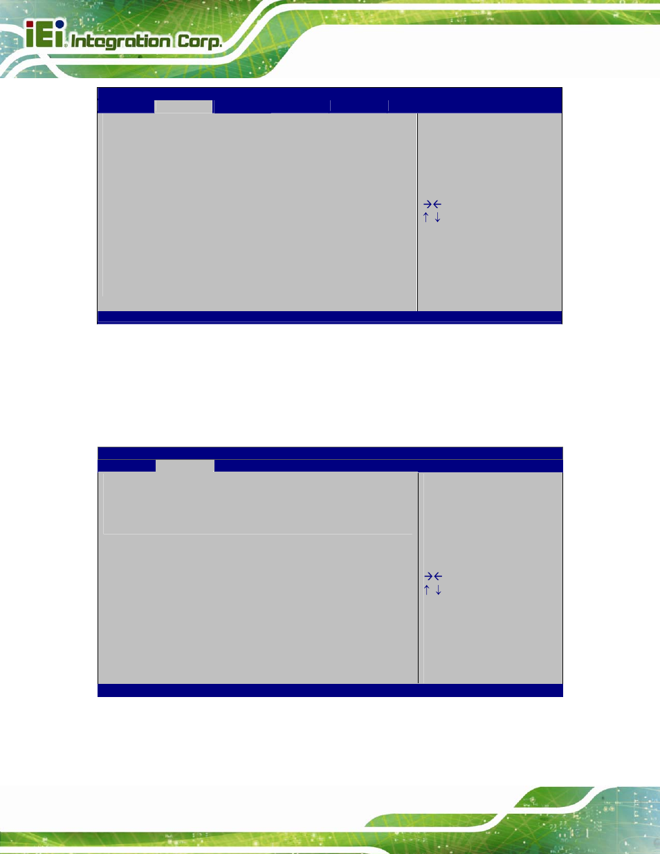 1 acpi settings, Bios menu 2: advanced, Bios menu 3: acpi settings | IEI Integration IMBA-C2160 User Manual | Page 94 / 217