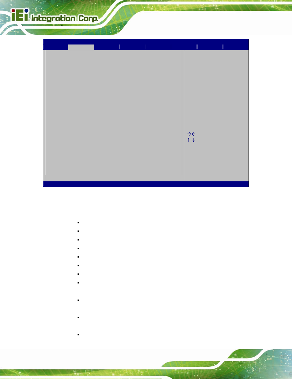 Bios menu 6: cpu configuration | IEI Integration IMBA-C2160 User Manual | Page 98 / 217