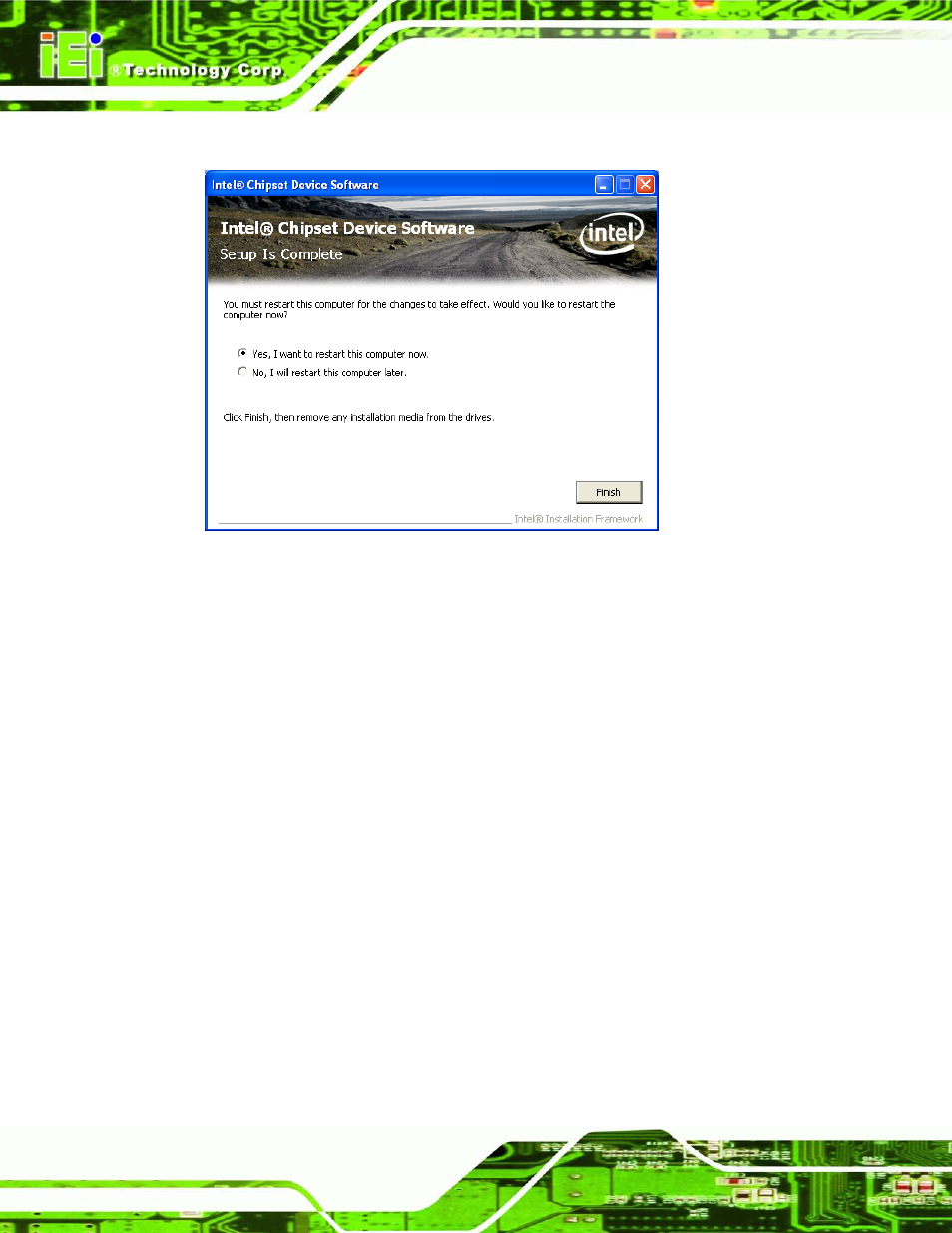 4 graphics driver installation, Raphics, River | Nstallation, 4 gra p h ic s drive r in s ta lla tio n | IEI Integration IMBA-C604EN User Manual | Page 129 / 198
