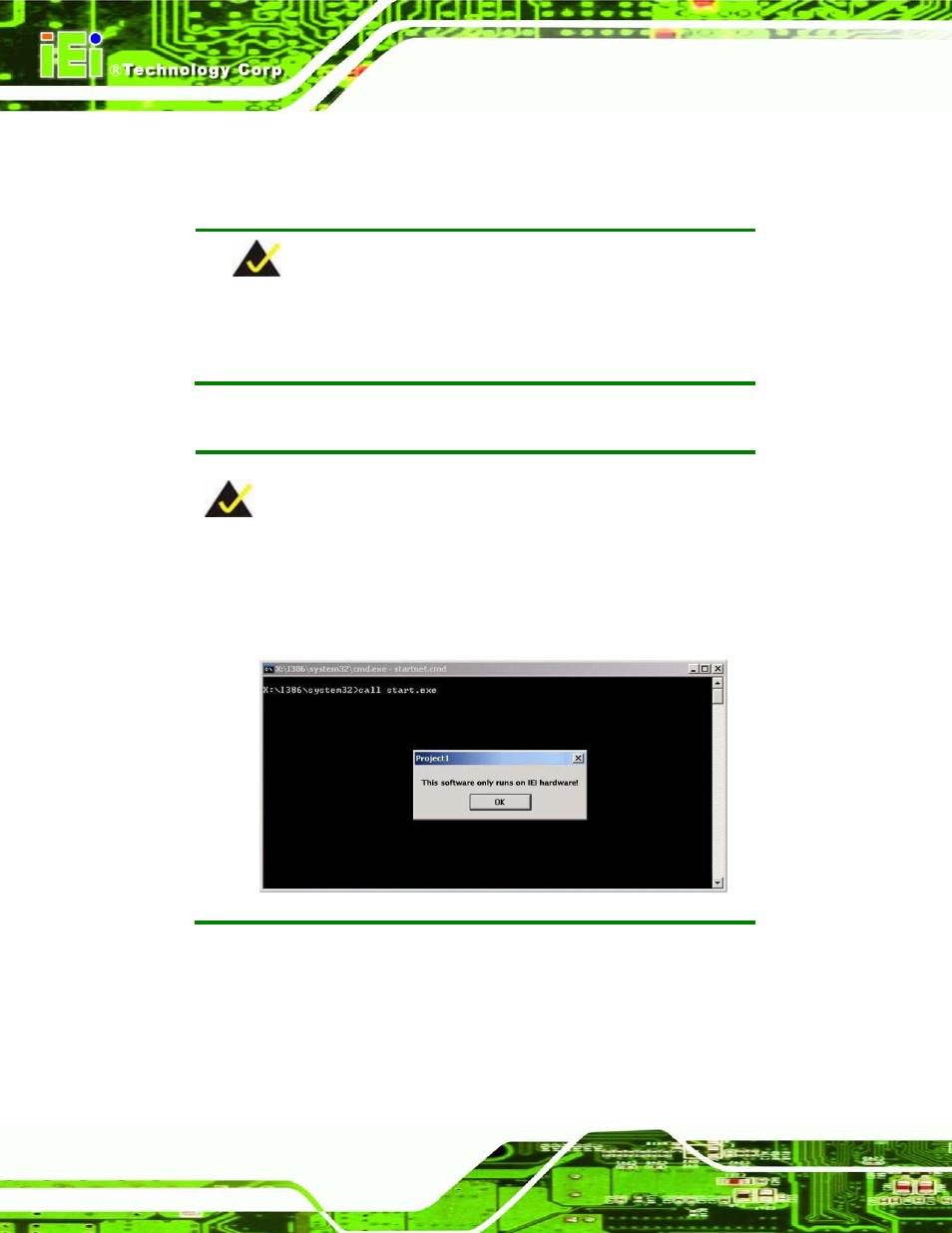 B.1.1 system requirement | IEI Integration IMBA-C604EN User Manual | Page 149 / 198
