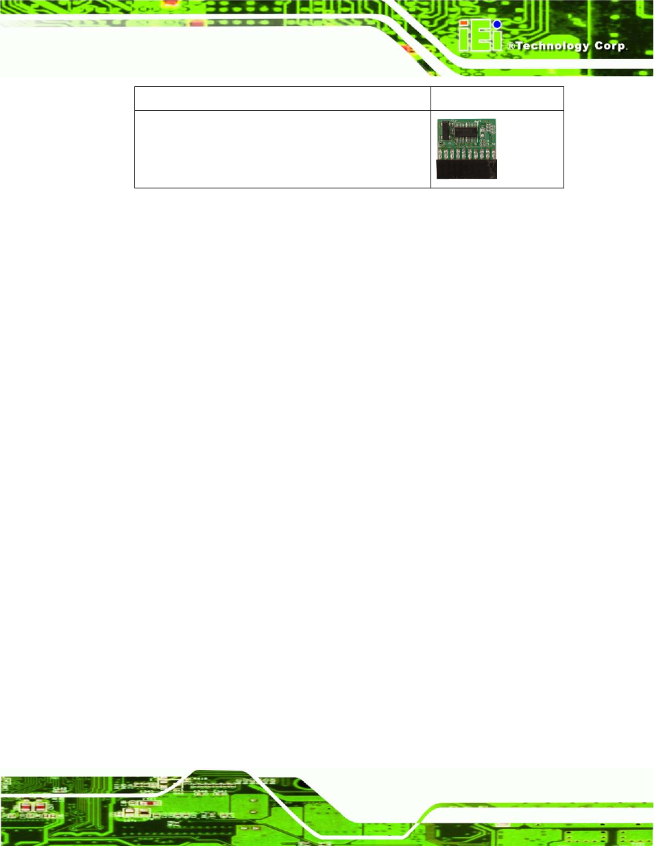 Table 2-2: optional items | IEI Integration IMBA-C604EN User Manual | Page 28 / 198
