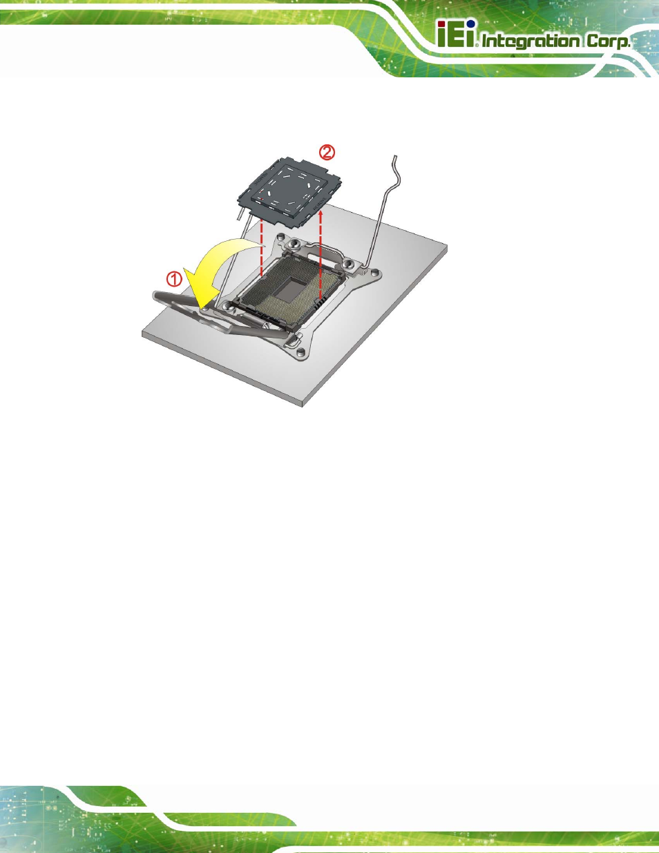 Figure 4-2: remove the protective cover | IEI Integration IMBA-C604EP User Manual | Page 65 / 212