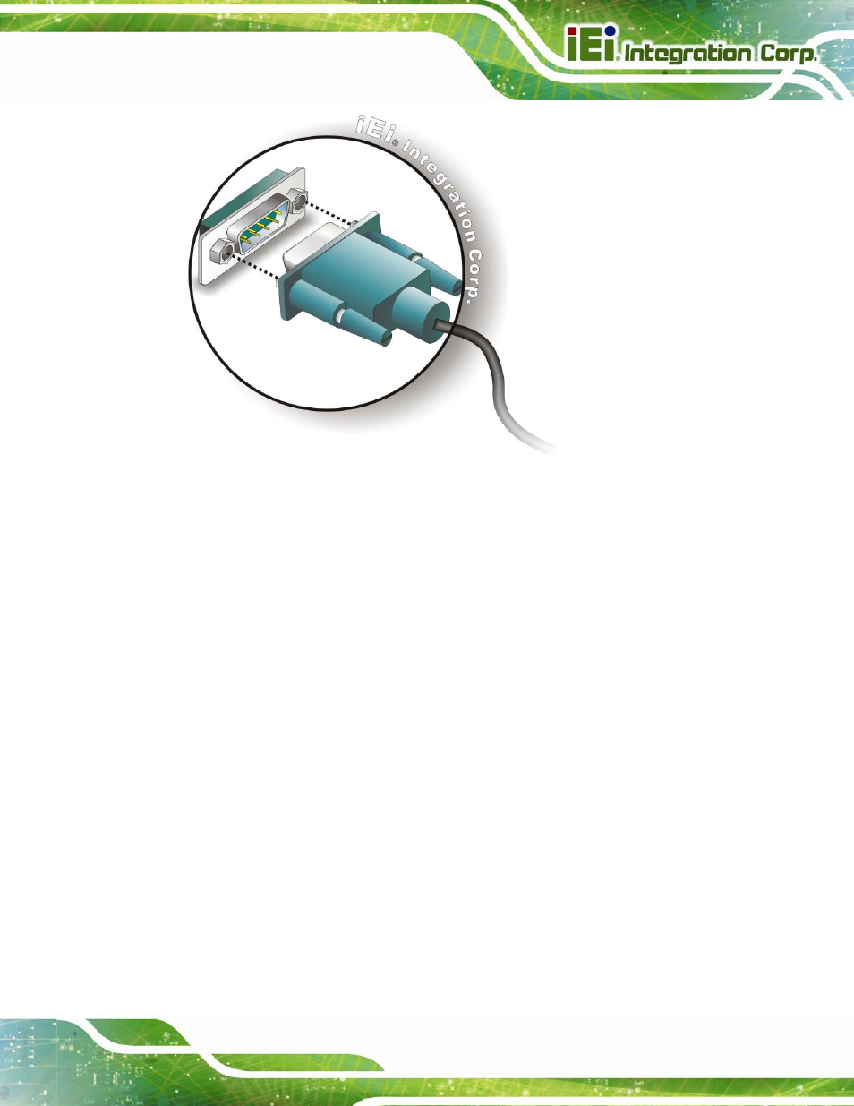 4 usb connection (dual connector), Figure 4-15: serial device connection | IEI Integration IMBA-C604EP User Manual | Page 79 / 212