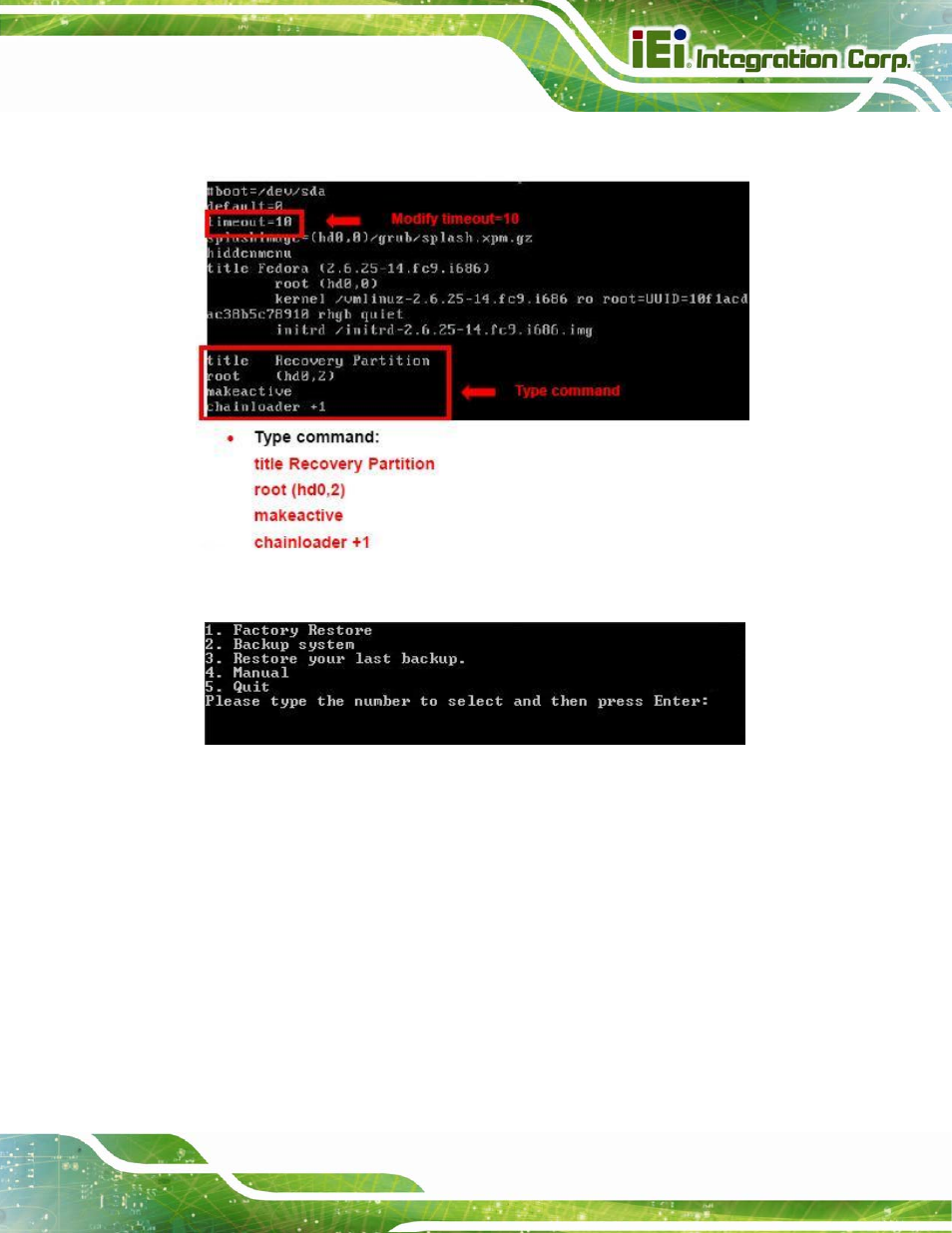B.5 recovery tool functions | IEI Integration IMBA-Q870-i2 User Manual | Page 199 / 230