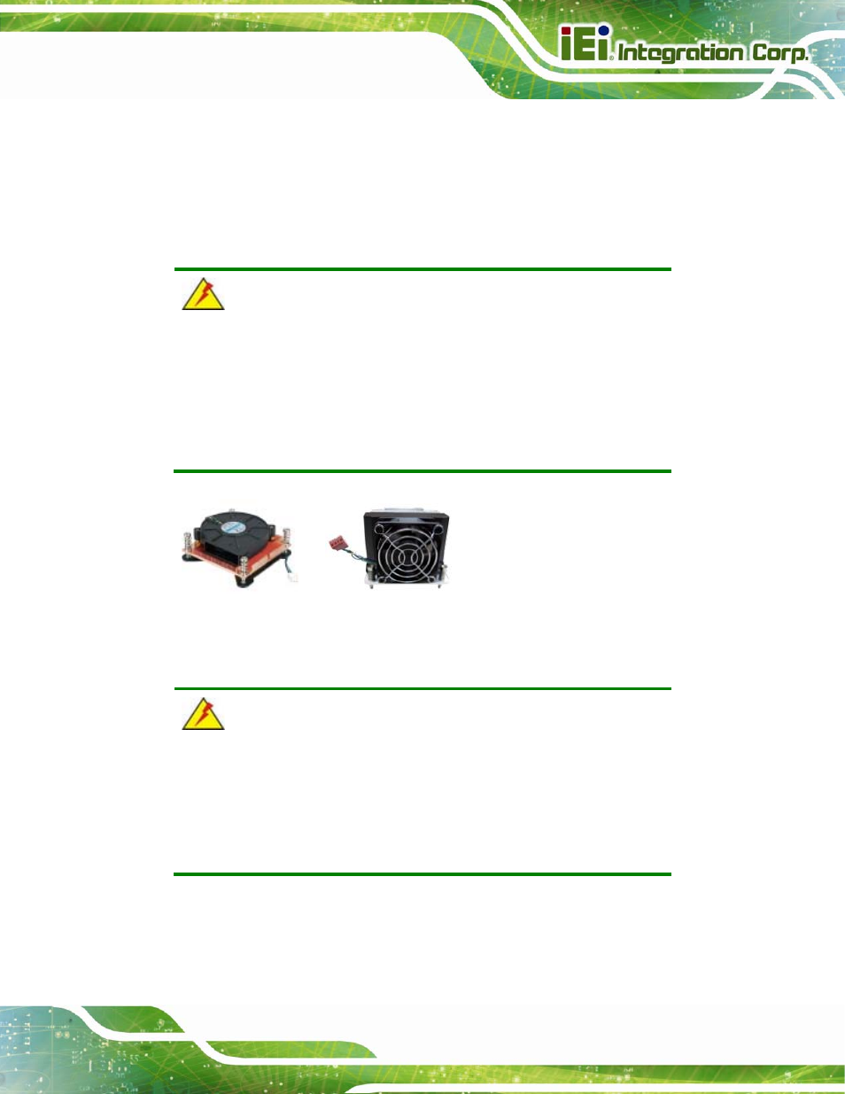2 socket lga1150 cooling kit installation | IEI Integration IMBA-Q870-i2 User Manual | Page 79 / 230
