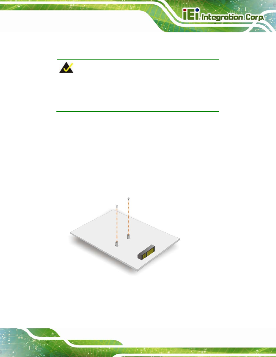 5 msata card installation | IEI Integration IMBA-Q870-i2 User Manual | Page 83 / 230
