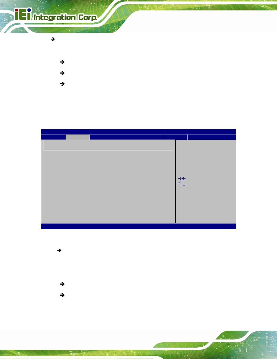 6 intel(r) rapid start technology, Bios menu 8: intel(r) rapid start technology | IEI Integration IMBA-C2260-i2 User Manual | Page 109 / 227