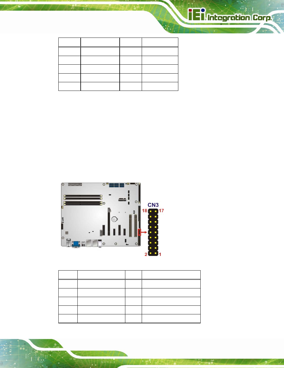 8 ec debug connector, Figure 3-9: ec debug connector location, Table 3-7: digital i/o connector pinouts | IEI Integration IMBA-C2260-i2 User Manual | Page 42 / 227