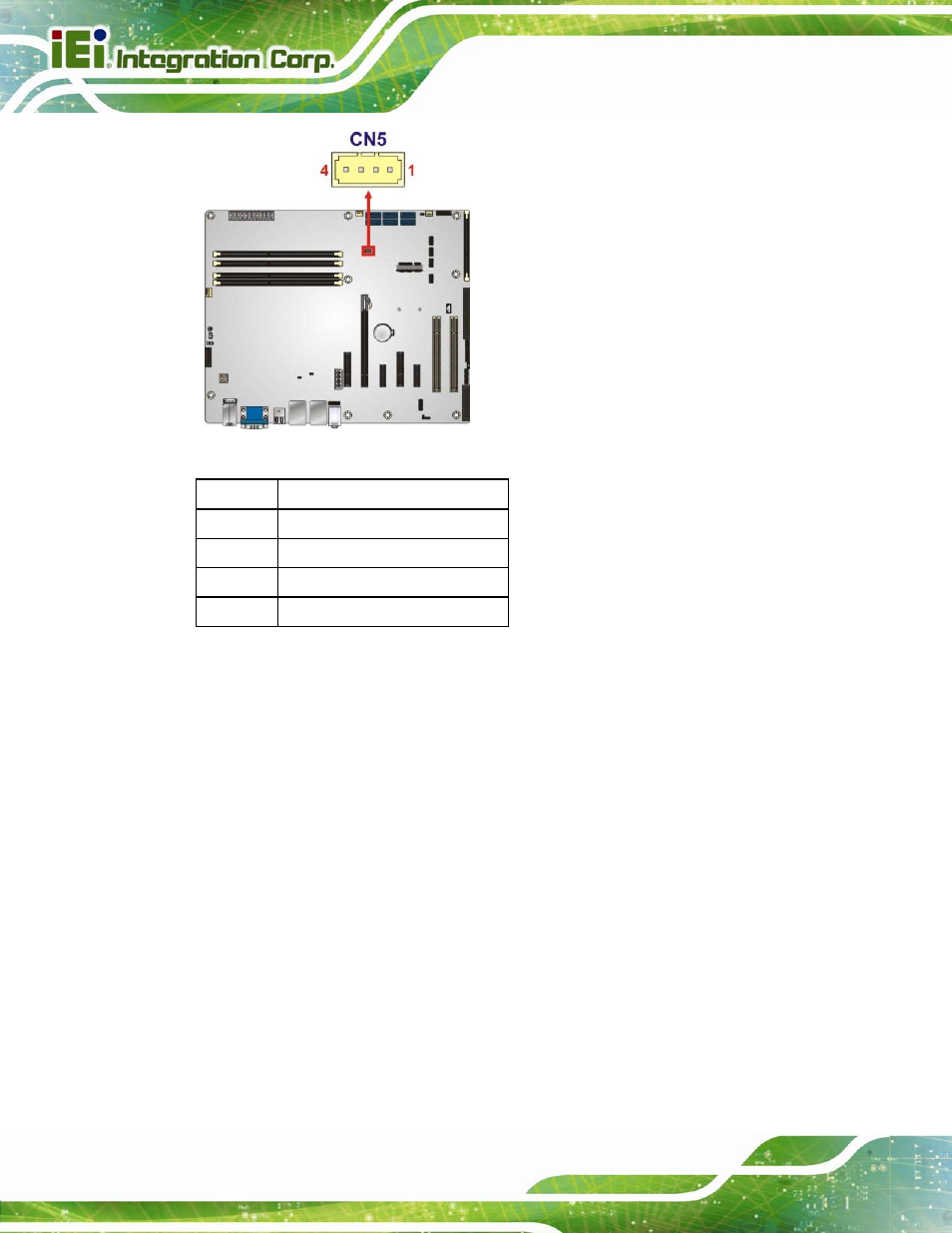 14 internal displayport connector, Figure 3-14: i, C connector location | Table 3-13: i, C connector pinouts | IEI Integration IMBA-C2260-i2 User Manual | Page 47 / 227