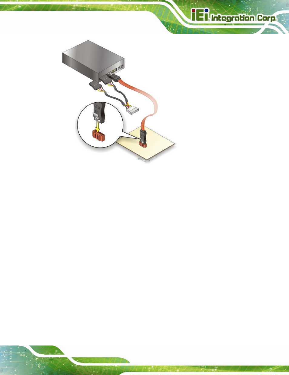 7 external peripheral interface connection, 1 audio connector, Xternal | Eripheral, Nterface, Onnection, Figure 4-16: sata power drive connection | IEI Integration IMBA-C2260-i2 User Manual | Page 88 / 227