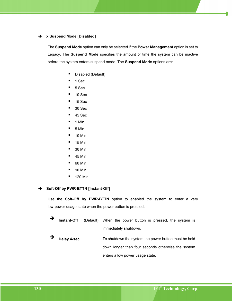 IEI Integration NANO-LX v1.00 User Manual | Page 130 / 211