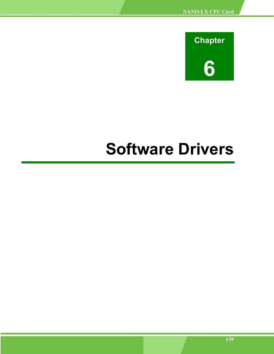 Software drivers | IEI Integration NANO-LX v1.00 User Manual | Page 139 / 211