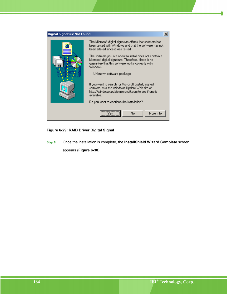 Figure 6-29: raid driver digital signal | IEI Integration NANO-LX v1.00 User Manual | Page 164 / 211