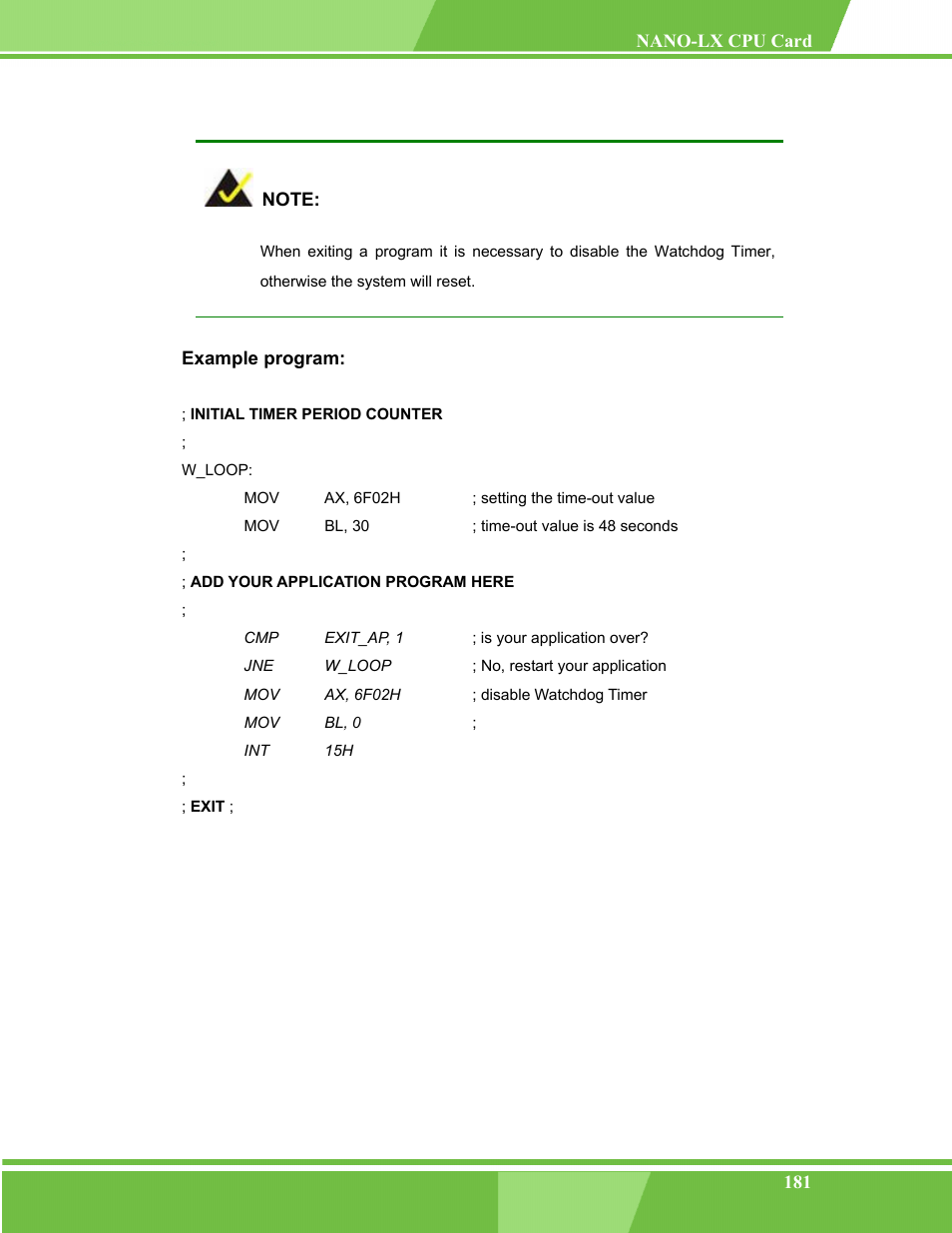 IEI Integration NANO-LX v1.00 User Manual | Page 181 / 211