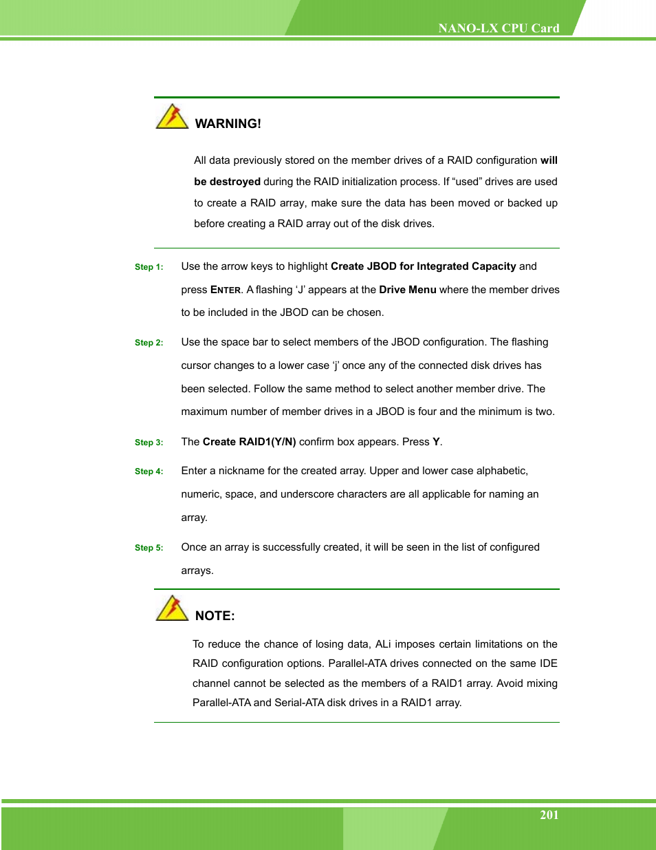 IEI Integration NANO-LX v1.00 User Manual | Page 201 / 211