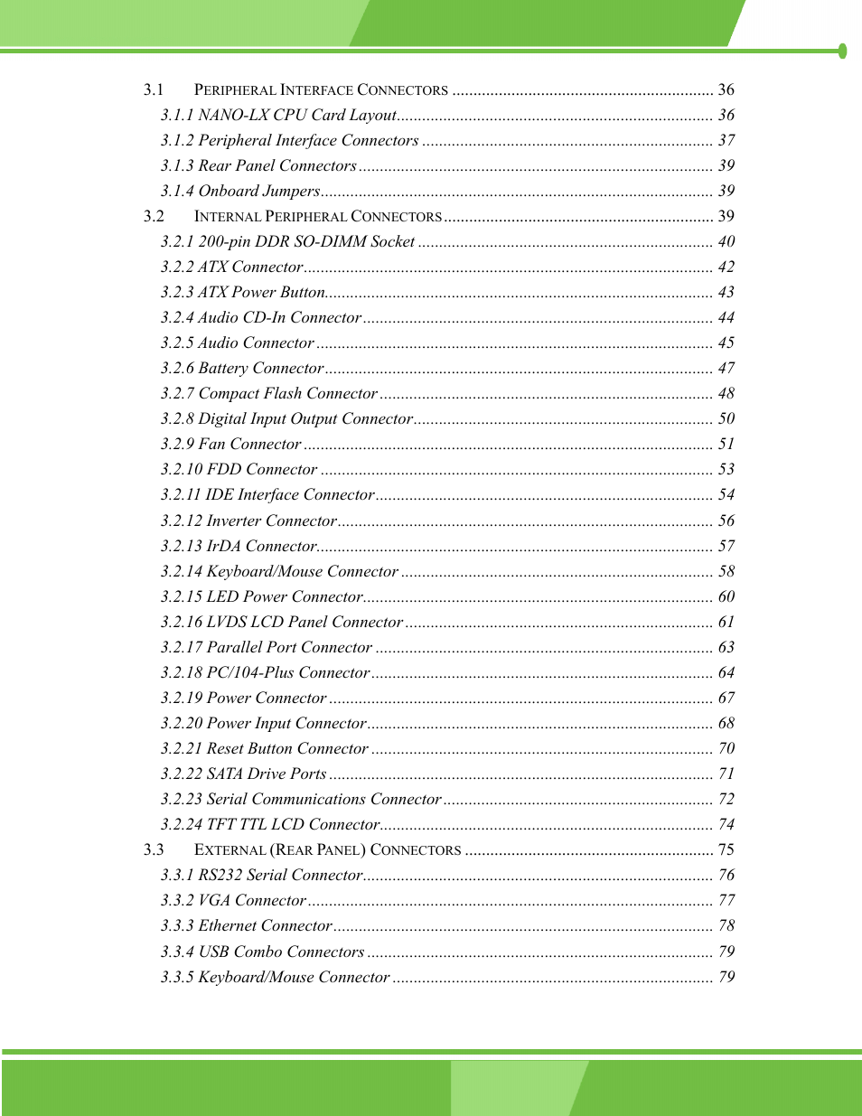 IEI Integration NANO-LX v1.00 User Manual | Page 4 / 211