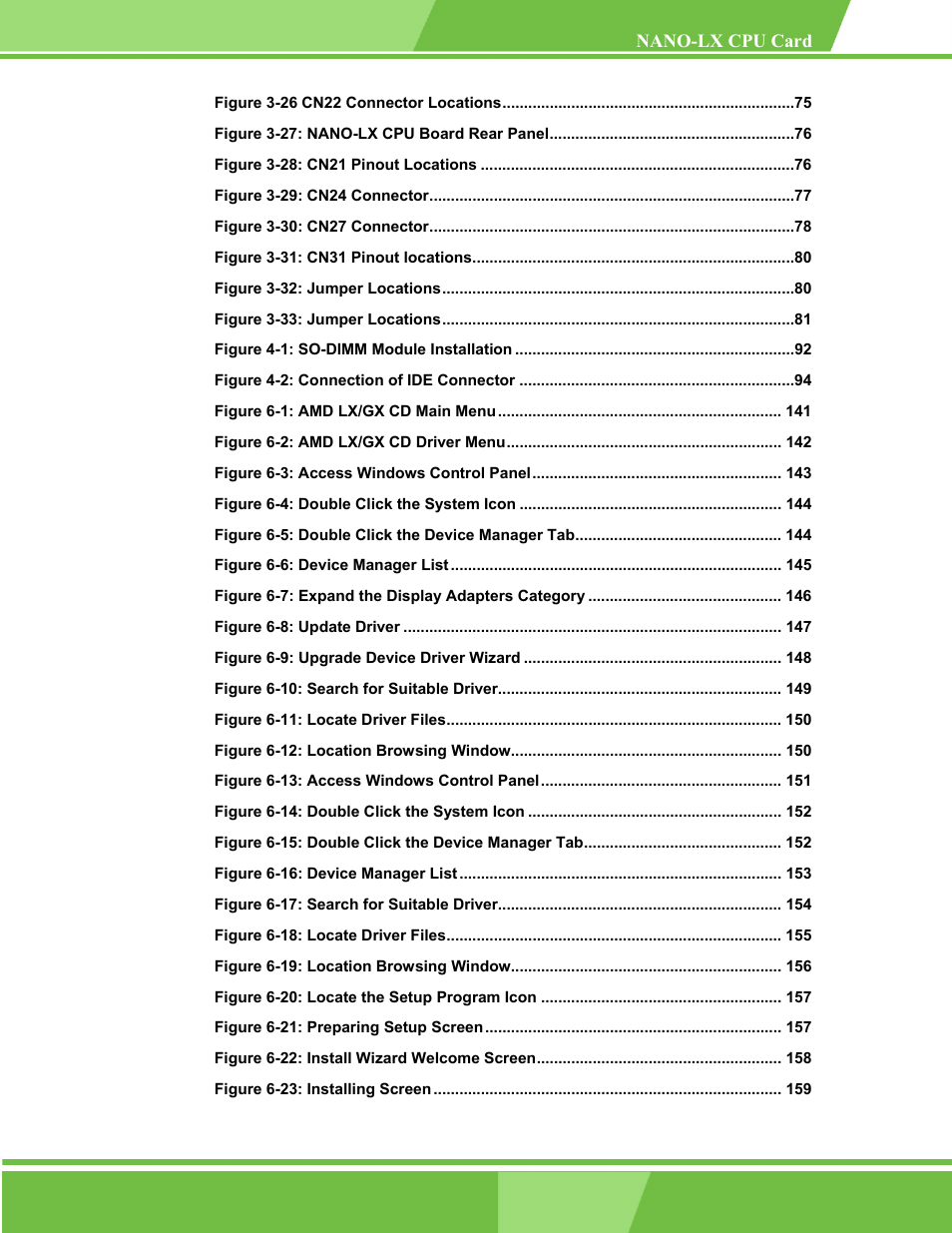 IEI Integration NANO-LX v1.00 User Manual | Page 9 / 211