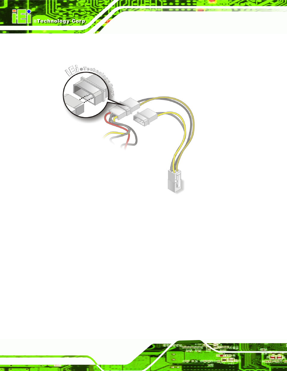 4 parallel port cable, Figure 5-7: connect power cable to power supply | IEI Integration NANO-LX v1.10 User Manual | Page 104 / 232