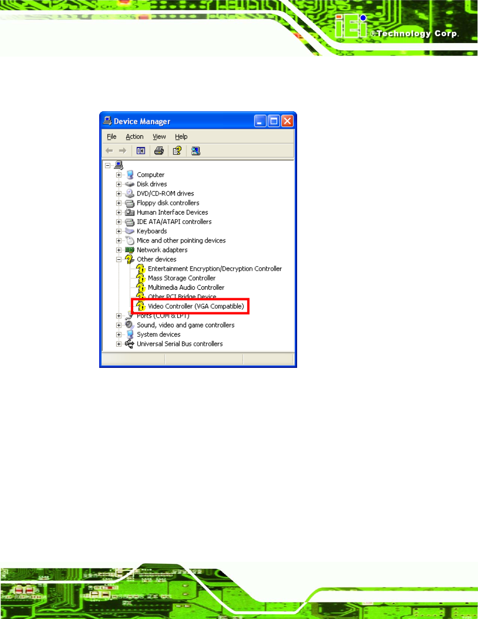 Figure 7-5: click the device manager tab, Figure 7-6: device manager list | IEI Integration NANO-LX v1.10 User Manual | Page 161 / 232