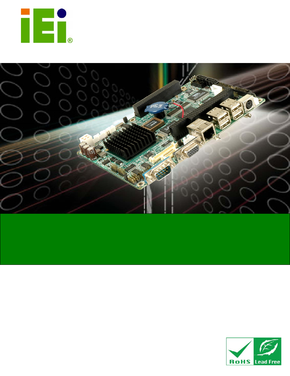 IEI Integration NANO-LX v1.21 User Manual | 192 pages